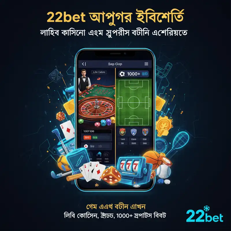 22bet App Features and Live Casino Experience